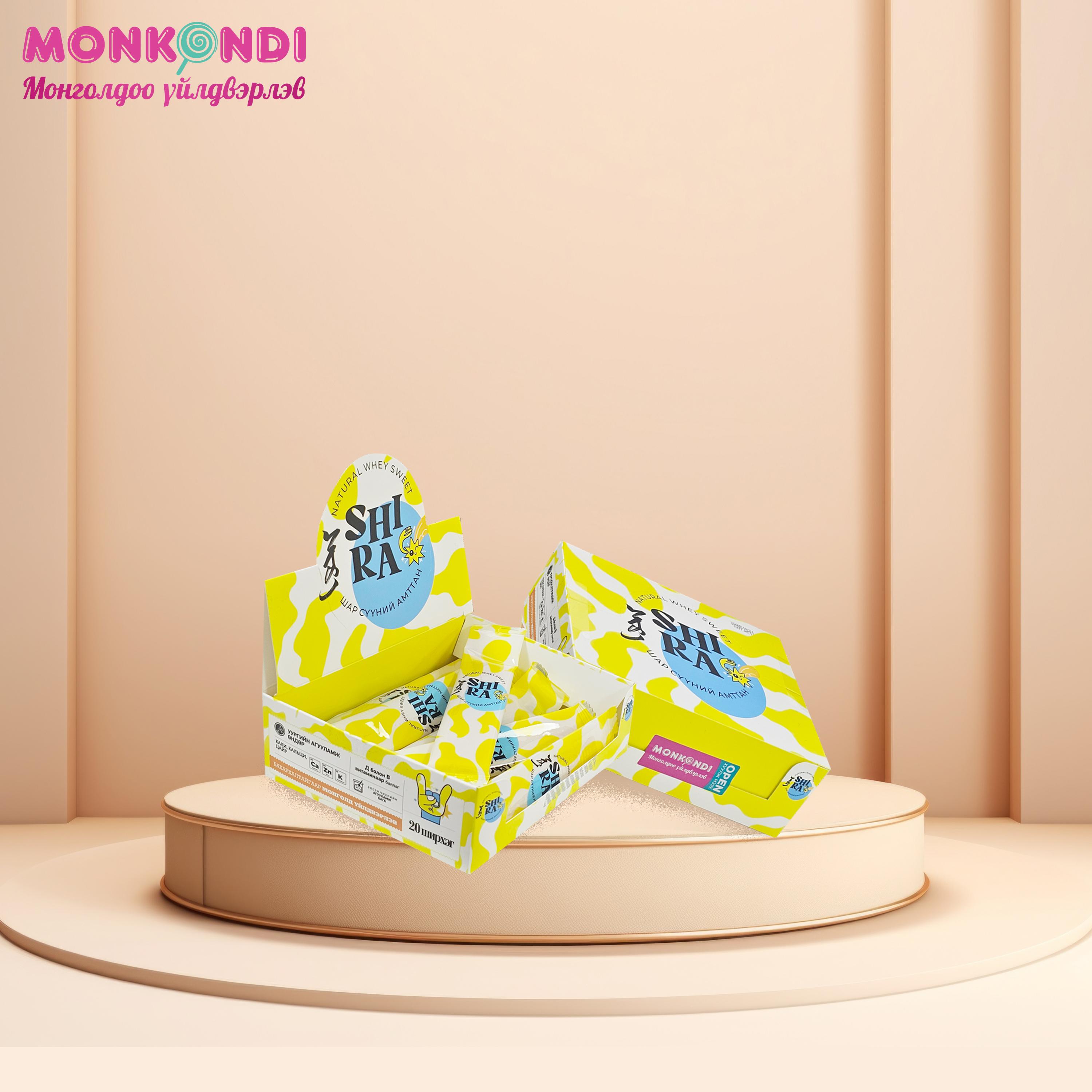 Шира шар сүүний амттан