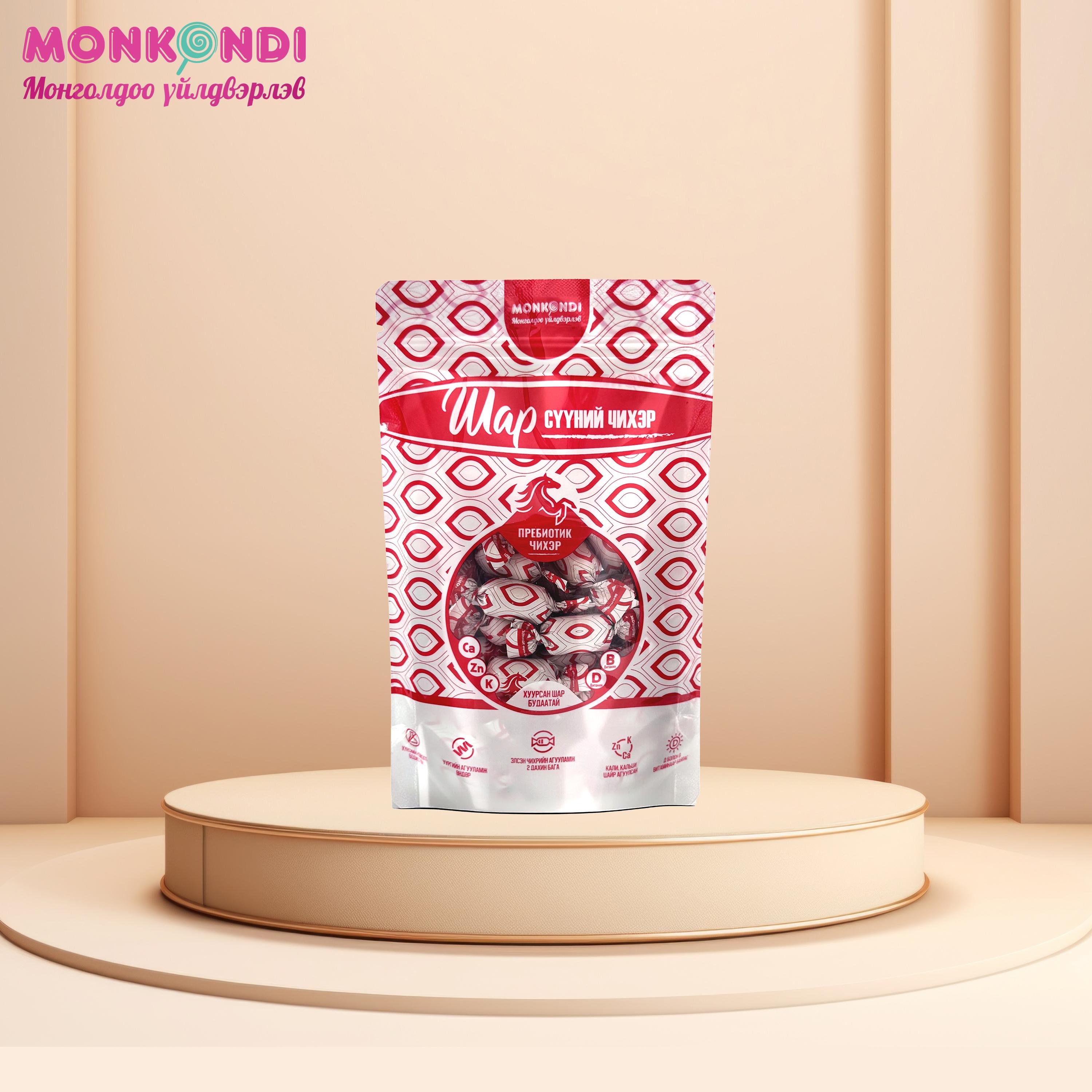 Limited Edition хуурсан шар будаатай шар сүүний чихэр