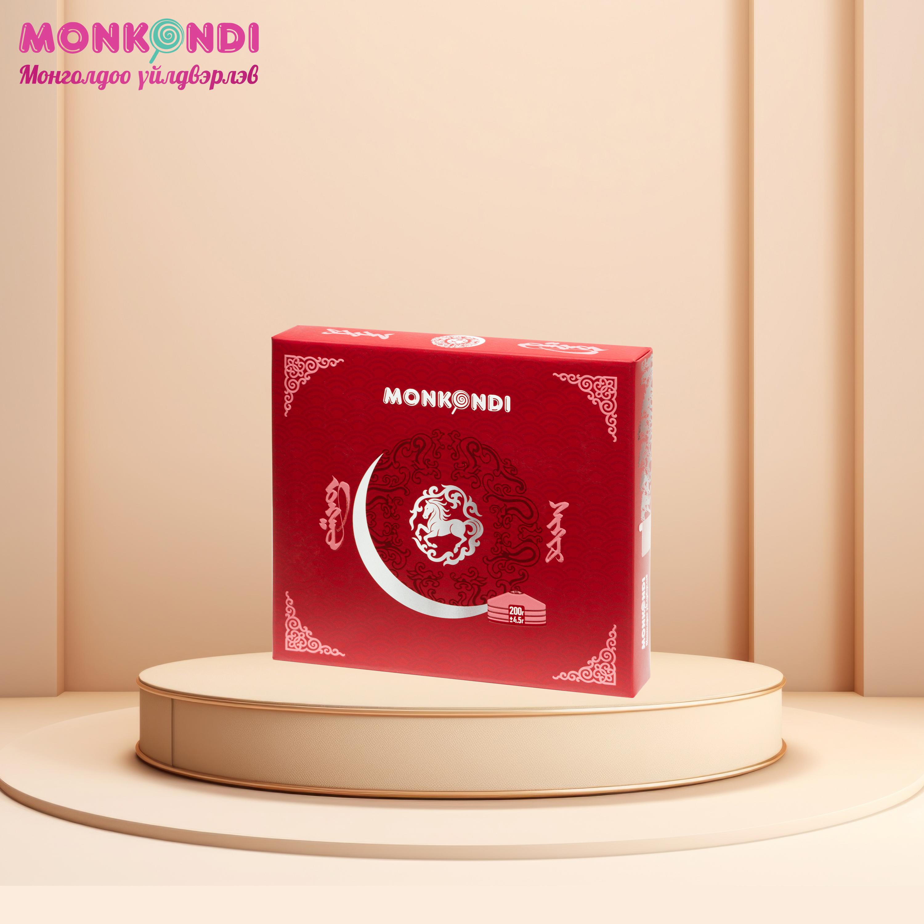 Улаан шандас хайрцагтай