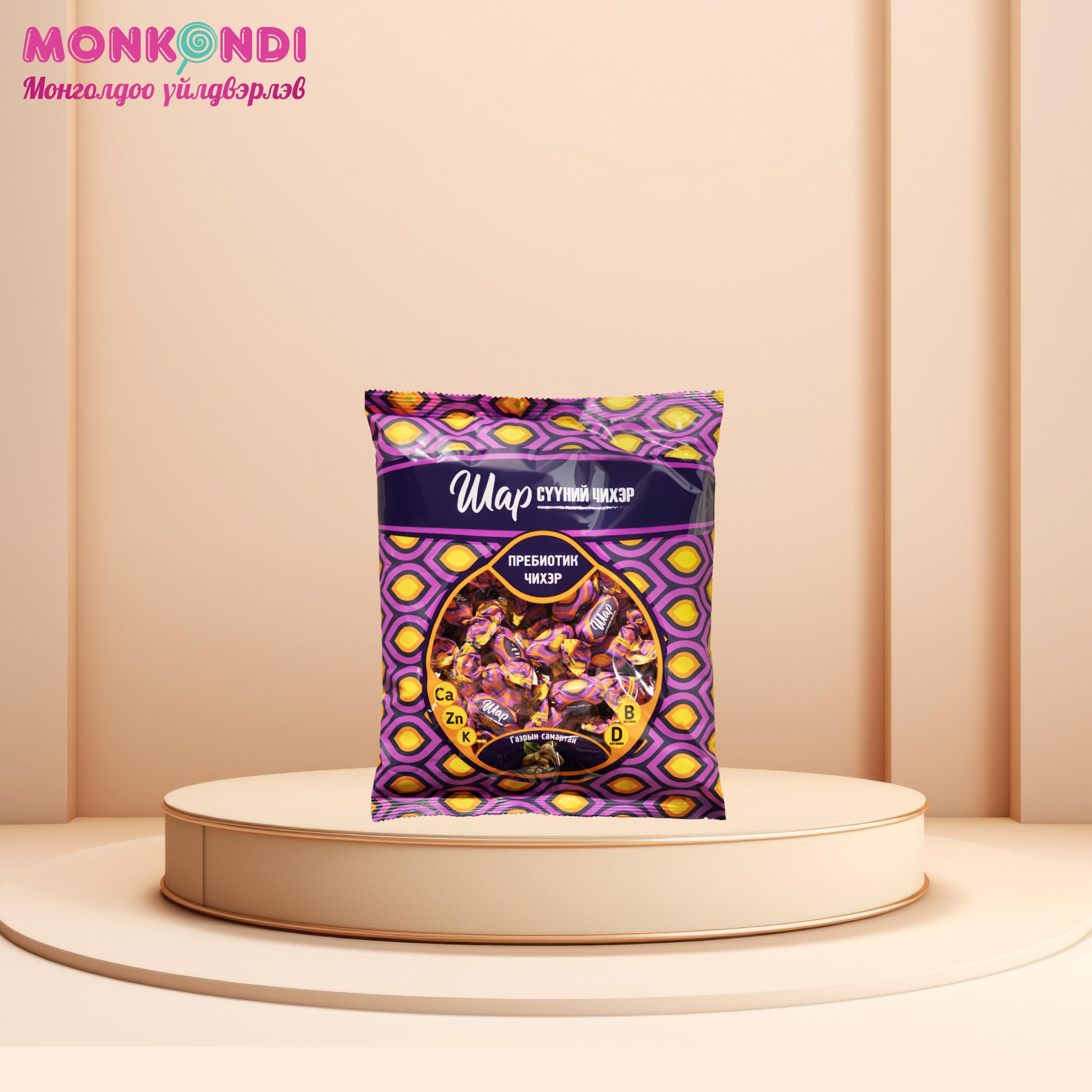 Самартай шар сүүний чихэр